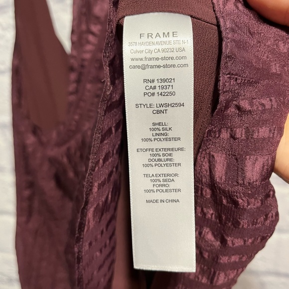 Frame Silk Halter Top Large - Picture 5 of 10